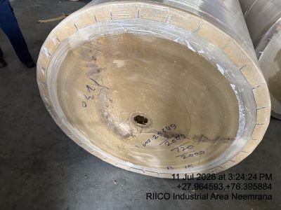 Damaged Stock of Paper Reels